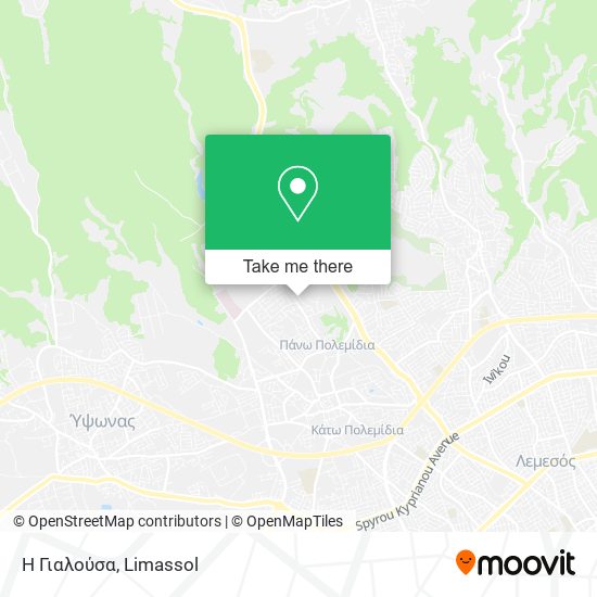 Η Γιαλούσα map