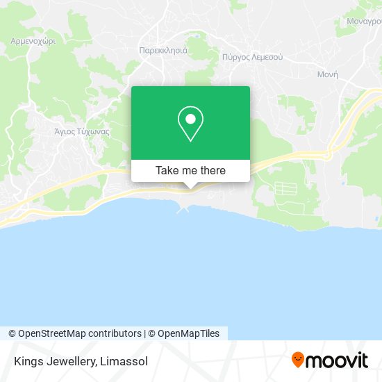 Kings Jewellery map