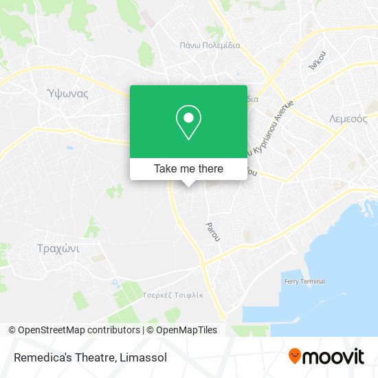 Remedica's Theatre map