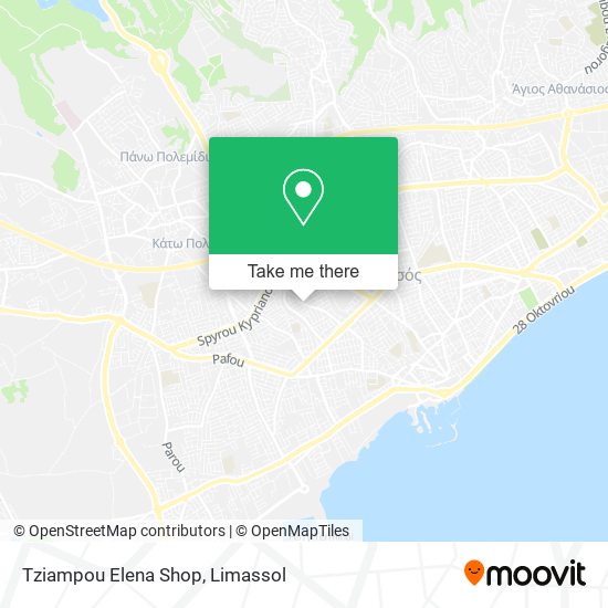 Tziampou Elena Shop map
