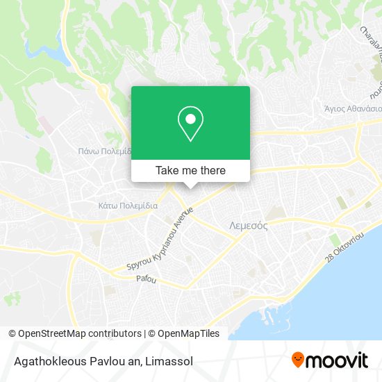 Agathokleous Pavlou an map