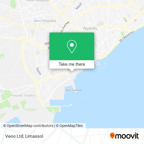 Veoo Ltd map