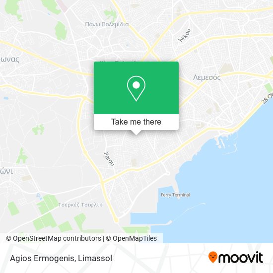 Agios Ermogenis map
