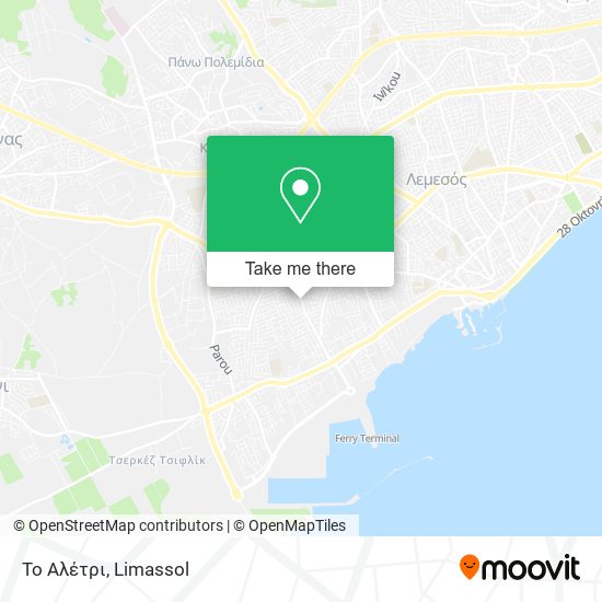 Το Αλέτρι map