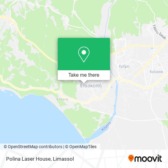 Polina Laser House map
