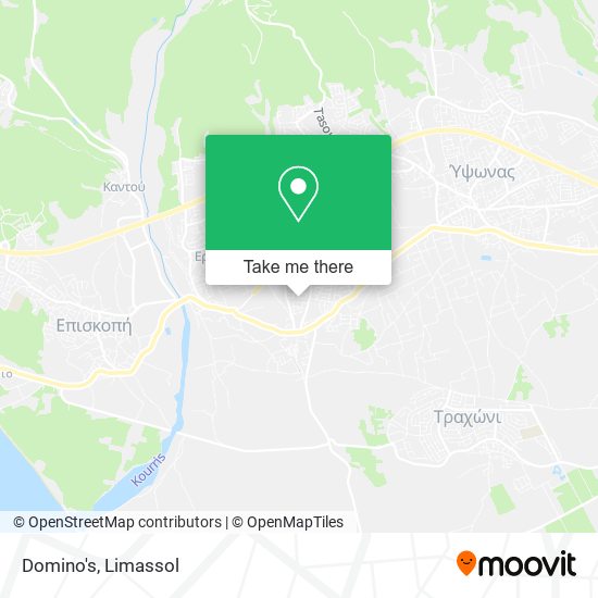 Domino's map