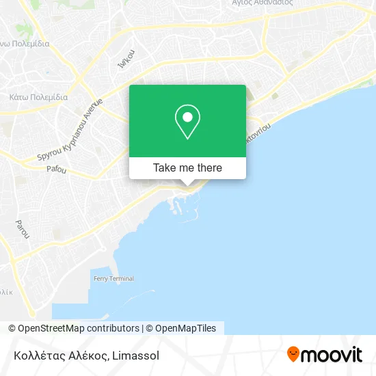 Κολλέτας Αλέκος map