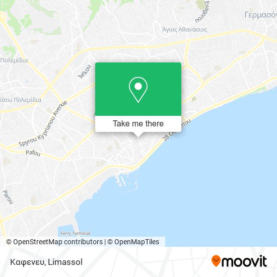 Καφενευ map