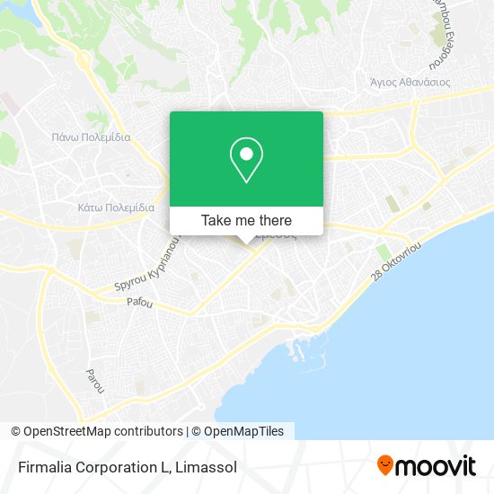 Firmalia Corporation L map
