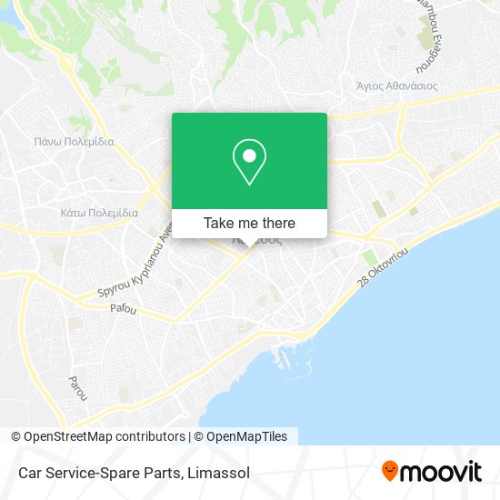 Car Service-Spare Parts map
