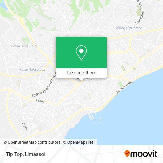 Tip Top map