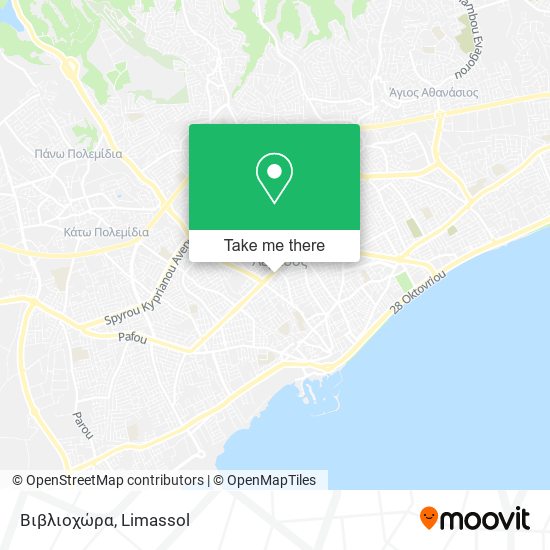 Βιβλιοχώρα map