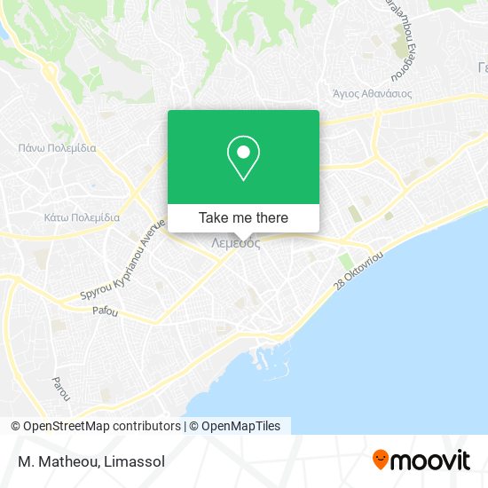 M. Matheou map