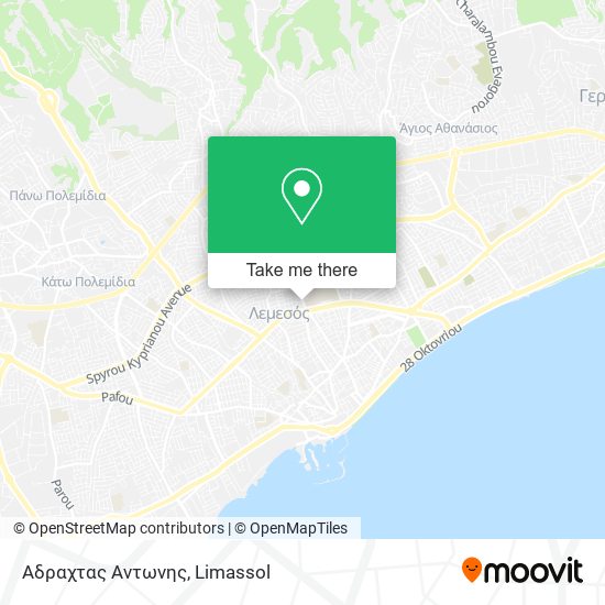 Αδραχτας Αντωνης map