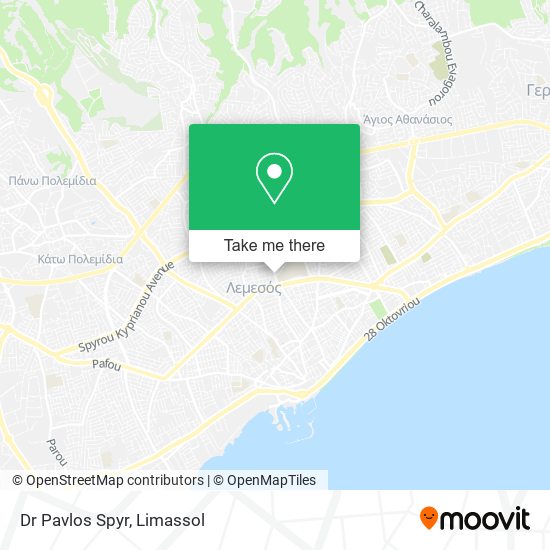 Dr Pavlos Spyr map