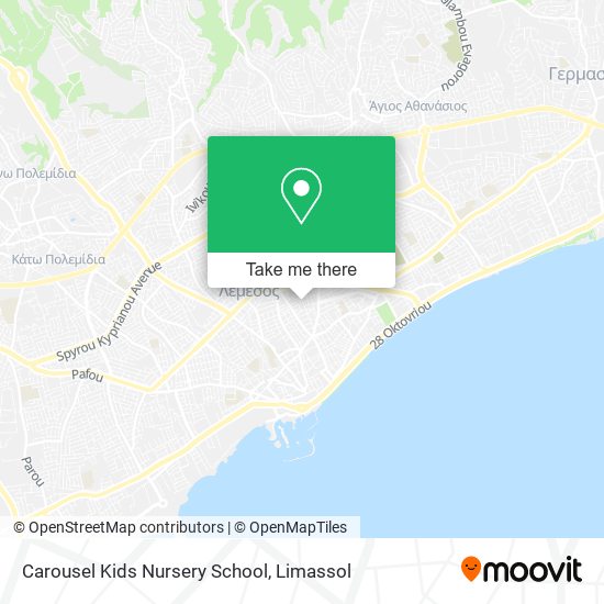 Carousel Kids Nursery School map