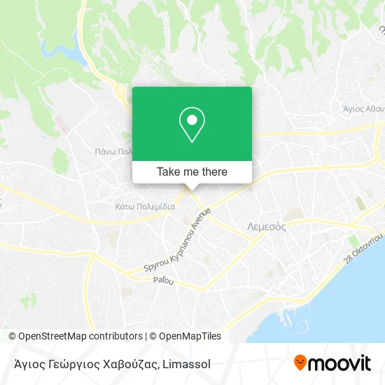 Άγιος Γεώργιος Χαβούζας map