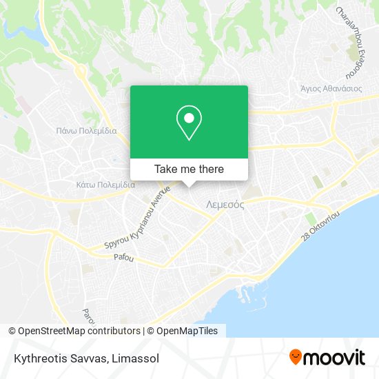 Kythreotis Savvas map