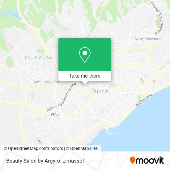 Beauty Salon by Argyro map