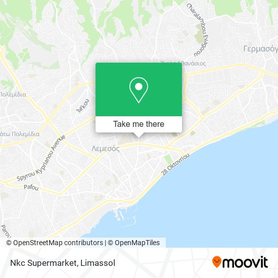 Nkc Supermarket map