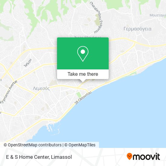 E & S Home Center map