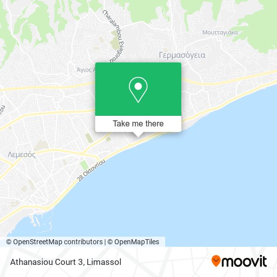 Athanasiou Court 3 map