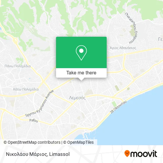 Νικολάου Μάριος map