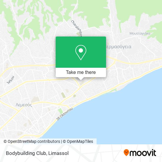 Bodybuilding Club map
