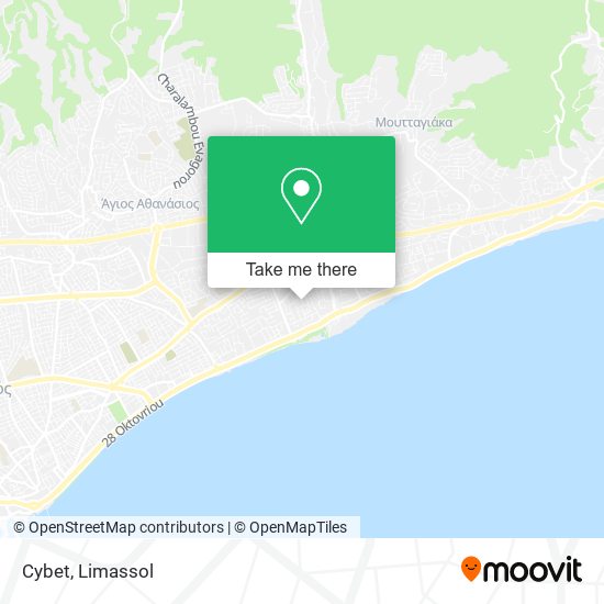 Cybet map