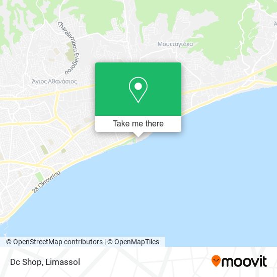 Dc Shop map