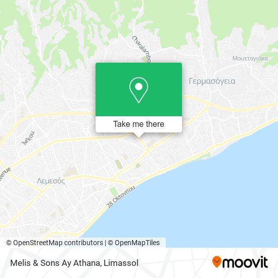 Melis & Sons Ay Athana map