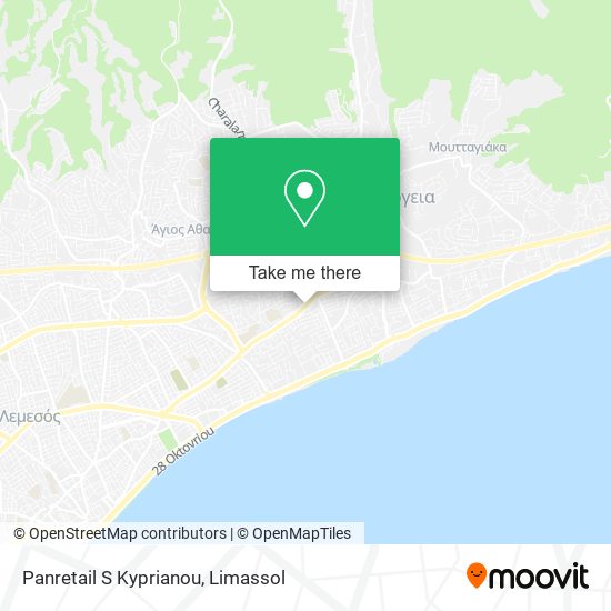Panretail S Kyprianou map
