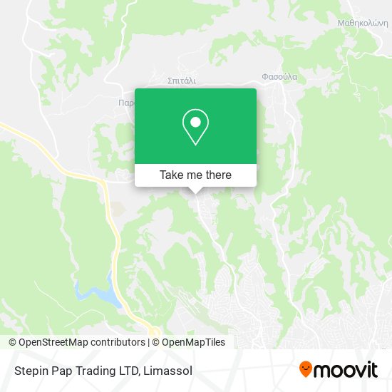 Stepin Pap Trading LTD map