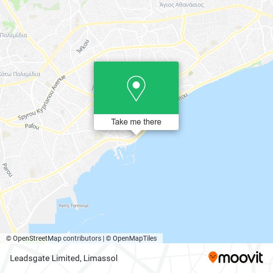Leadsgate Limited map
