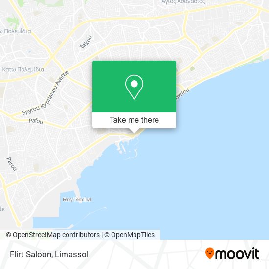 Flirt Saloon map