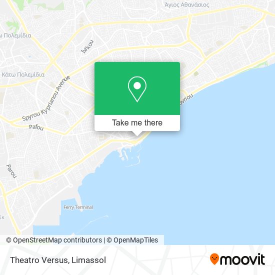 Theatro Versus map