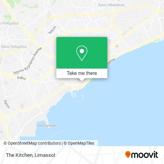 The Kitchen map