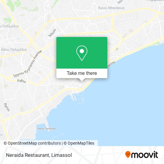 Neraida Restaurant map