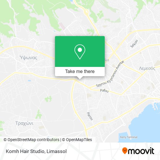 Komh Hair Studio map