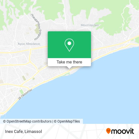 Inex Cafe map