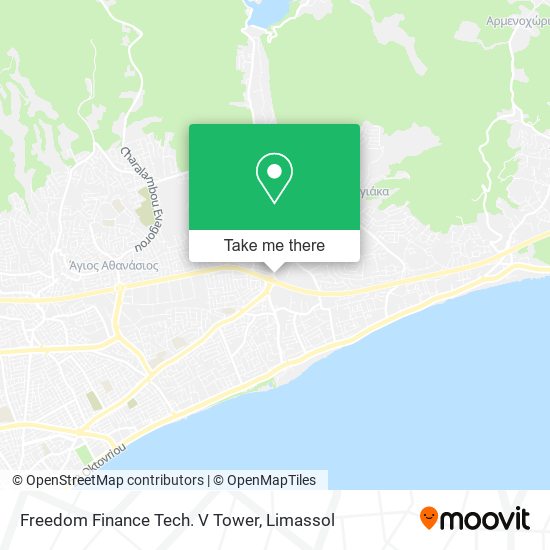 Freedom Finance Tech. V Tower map