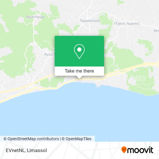EVnetNL map