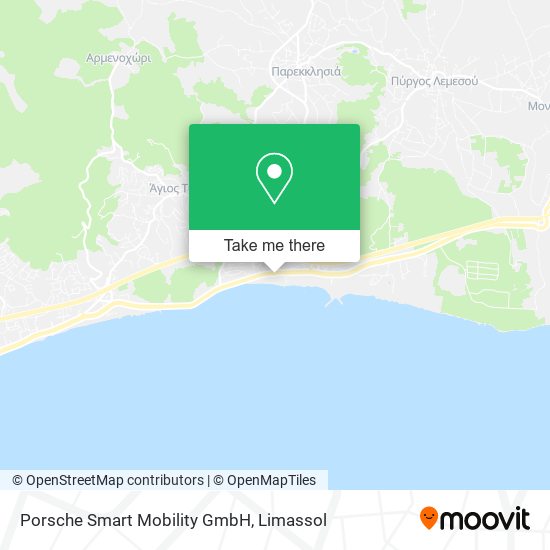 Porsche Smart Mobility GmbH map