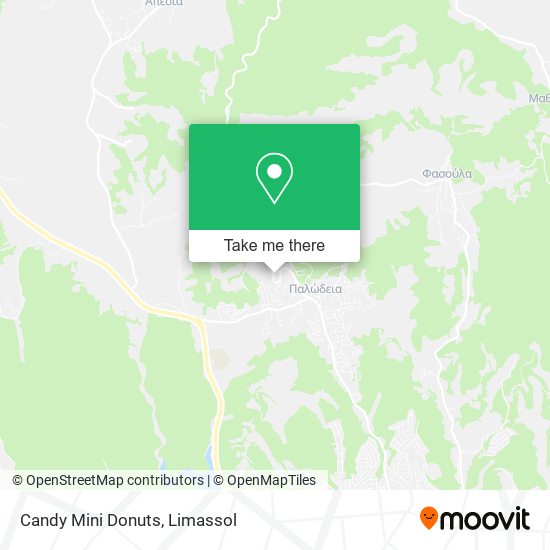 Candy Mini Donuts map
