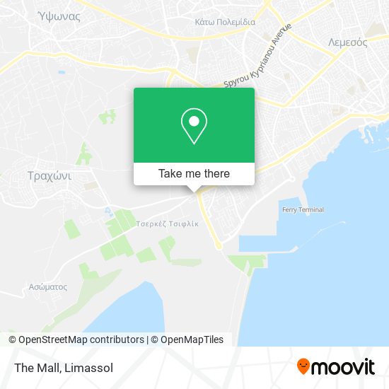 The Mall map