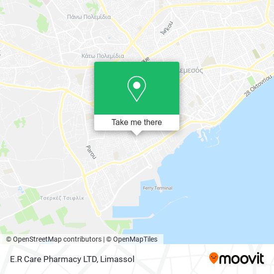 E.R Care Pharmacy LTD map