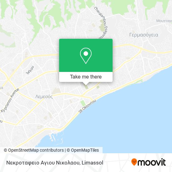 Νεκροταφειο Αγιου Νικολαου map
