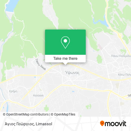 Άγιος Γεώργιος map