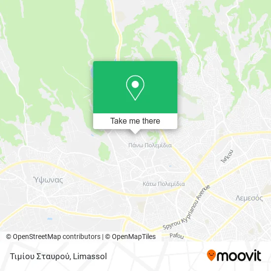 Τιμίου Σταυρού map