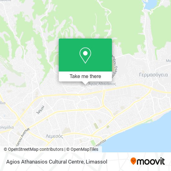 Agios Athanasios Cultural Centre map
